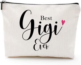 img 4 attached to 🎁 Top Gigi Makeup Bag - Birthday, Christmas, New Gigi, Funny Grandma Gifts - Granddaughter, Grandson - Grandmother Gifts, New Grandma - Christmas Gifts for Gigi