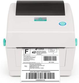 img 4 attached to 📦 High Speed Shipping Label Printer - Compatible with Amazon, Ebay, Etsy, Shopify - Direct Thermal Printer for Windows 7 or higher (Not for Chromebook) - Multifunctional Printing - 4×6 Label Printer