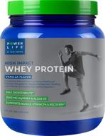 horton powerlife® protein vanilla servings logo