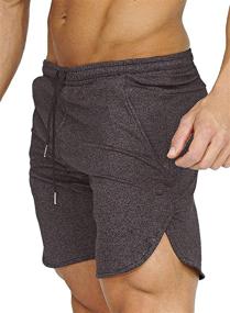 img 4 attached to 🏋️ COOFANDY Men's Gym Workout Shorts - Running & Weightlifting Training Jogger with Pockets