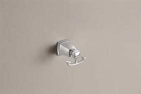 img 1 attached to 🧷 Stylish and Convenient: MOEN/FAUCETS Y3203CH Boardwalk Chrome Robe Hook