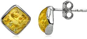 img 2 attached to 💎 Ian Valeri Co Sterling Earrings for Girls' Jewelry