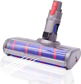 img 4 attached to 🧹 Premium Coodss Fluffy Floor Soft Roller Head for Dyson Cordless Stick Vacuum Cleaners - Compatible with V7, V8, V10, V11 (Parts Included) Ideal for Hardwood Floors - Enhanced with LED Headlight