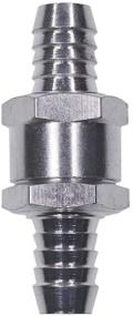 img 2 attached to 💪 High-Performance 10mm Non-Return One Way 3/8" Air Fuel Oil Check Valve for Diesel and Gasoline - Supermotorparts