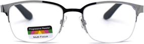 img 3 attached to Rectangle 3 Focal Progressive Reading Glasses