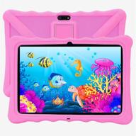 📱 veidoo kids tablet: 10 inch android, dual camera, wifi/gps/bluetooth, 3g phone call, parental control, pink logo