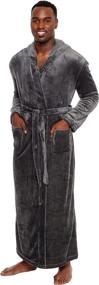 img 4 attached to Ross Michaels Men's Hooded Long Men's Clothing: Versatile & Stylish Outerwear for Men