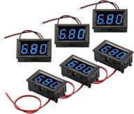 🔵 cenrykay 2 wire blue dc 4.5-30v led panel digital display voltage meter mini dc digital voltmeter - buy 6pcs online logo