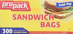 img 2 attached to Pro Pack Sandwich Bags Count Household Supplies