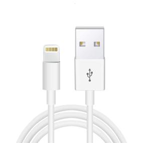 img 4 attached to ⚡️ Оригинальный зарядный кабель Lightning на USB с сертификацией Apple MFi - совместим с iPhone 11/11 Pro, XS Max, XR, XS, X, 8, 7, 6s, 6 Plus, 5s, iPad Pro/Air/Mini, iPod Touch - 1M/3.3FT