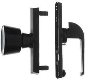 img 1 attached to 🚪 Universal Knob Latch by Wright Products: Stylish and Reliable in Black