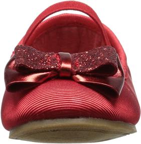 img 3 attached to Туфли для балета Carter's Unisex-Child Girls' Bigbow3 - модная и удобная обувь для детей.