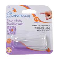 dreambaby toothbrush with silicone finger design logo