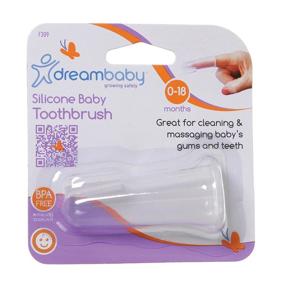 img 3 attached to Dreambaby Toothbrush with Silicone Finger Design