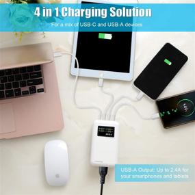 img 2 attached to ⚡️ Vanbon USB C Charger - 95W 4-Port Desktop Charging Station with 65W Power Delivery (PD) - MacBook Pro 13", MacBook Air, iPad Pro 2018, iPhone 11, Pro, Max & More