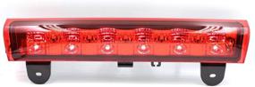img 2 attached to 🚦 Youxmoto Светодиодный третий стоп-сигнал для Chevrolet Suburban Tahoe GMC Yukon 2000-2006 гг. - Хромовая отделка, красный объектив