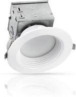 durable dimmable recessed downlight for industrial electrical junctions with adjustable location logo