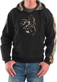 img 2 attached to 👕 Hooded Camouflage Outfitter Hoodie for Men by Legendary Whitetails