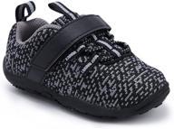 qtolo toddler shoes: unisex mesh sneakers for boys and girls, ideal for breathable running and walking logo