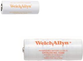img 1 attached to 🔋 3.5V Rechargeable Nicad Replacement Battery for Welch Allyn Direct Plug-in Rechargeable Handle