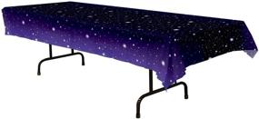 img 1 attached to 🌟 Starry Night Tablecloth Party Decoration (1 Count) (1/pkg) Set of 3