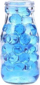 img 1 attached to AINOLWAY 8 OZ Water Beads (20000pcs) - Original Size Water Gel Beads for Kids Tactile Toys, Sensory Toys, Vase Filler - Blue