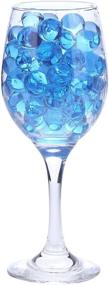 img 3 attached to AINOLWAY 8 OZ Water Beads (20000pcs) - Original Size Water Gel Beads for Kids Tactile Toys, Sensory Toys, Vase Filler - Blue