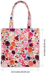 img 1 attached to 👜 Chic and Functional: Kate Spade New York Canvas Tote Bag with Interior Pocket