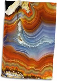 img 3 attached to Rose Banded Agate Quartzsite Towel Orange