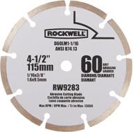 rockwell rw9283 60 grit diamond circular logo