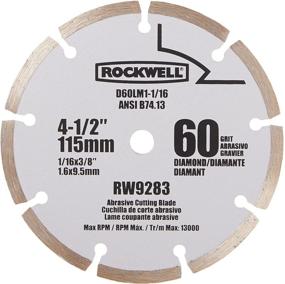 img 4 attached to Rockwell RW9283 60 Grit Diamond Circular