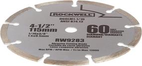 img 2 attached to Rockwell RW9283 60 Grit Diamond Circular