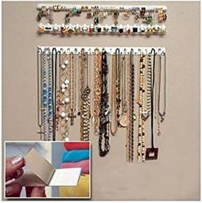 img 1 attached to 🔗 Multipurpose Adhesive Wall Hooks: J.C Arts 9 in 1 Storage Organizer for Jewelry & Accessories