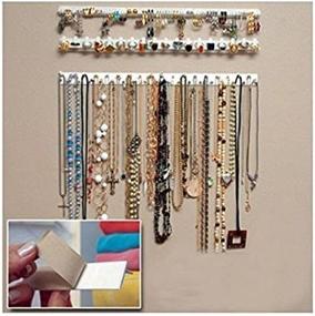 img 2 attached to 🔗 Multipurpose Adhesive Wall Hooks: J.C Arts 9 in 1 Storage Organizer for Jewelry & Accessories