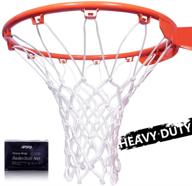 🏀 amble basketball net replacement: heavy-duty net for indoor and outdoor use - 12 loops rim логотип