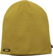 oakley fine knit beanie blackout outdoor recreation and climbing logo