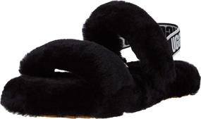 img 1 attached to UGG Kids Girls Little Black