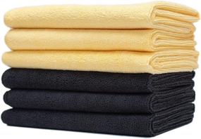 img 2 attached to 🧽 Meguiar's X2025 Supreme Shine Microfiber Towels - 6 Pack in Vibrant Yellow