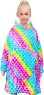 👕 nidoul reversible oversized sweatshirt for kids - wearable home store logo