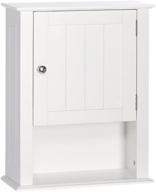 🏞️ white riverridge ashland wall cabinet with single door logo