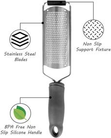 img 2 attached to SUPERB Zester Grater из нержавеющей стали Protective