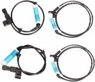 high-quality abs wheel speed sensor set for bmw e46 316i 318i 320i 325i (00-08) logo