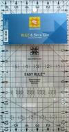 enhance your quilting skills with ez quilting ez international 8823750 easy angle tool, 6-1/2&#34; logo