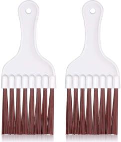 img 4 attached to Efficient Air Conditioner Condenser Fin Cleaning Brush & Refrigerator Coil Cleaning Whisk Brush (Pack of 2)