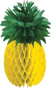 img 3 attached to Multicolor Pineapple Centerpieces 4 Ct