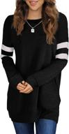 women's casual tunic sweaters - perfect legging companions логотип