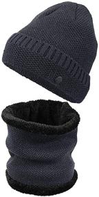 img 4 attached to Warmth and Style Combined: KRATARC Winter Beanie Fleece Outdoor Women's Accessories