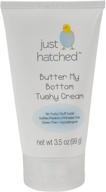 🍑 just hatched butter my bottom tushy cream: moisturizing, soothing diaper cream, hypoallergenic - 3.5 oz logo