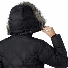 img 1 attached to 🧥 Warmth and Style Combined: Columbia Women's Icy Heights II Mid Length Down Jacket