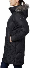 img 2 attached to 🧥 Warmth and Style Combined: Columbia Women's Icy Heights II Mid Length Down Jacket